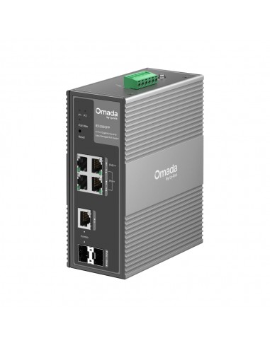 6-портов гигабитов индустриален лесно...